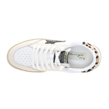 VINTAGE HAVANA HAZEL 2 PLATFORM LACE UP SNEAKERS WHITE/BLACK