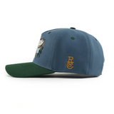 RAISED BY COYOTES MALLARD HAT BLUE/GREEN