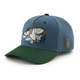 RAISED BY COYOTES MALLARD HAT BLUE/GREEN