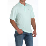 CINCH MENS ARENAFLEX POLO T-SHIRT LIGHT BLUE MTK1863051