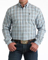 CINCH MEN’S CLASSIC FIT BUTTON-DOWN SHIRT LIGHT BLUE MTW1106000