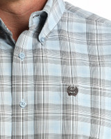 CINCH MEN’S CLASSIC FIT BUTTON-DOWN SHIRT LIGHT BLUE MTW1106000