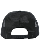 CINCH MENS SOLID EMBROIDERED TRUCKER HAT BLACK MCC0760003