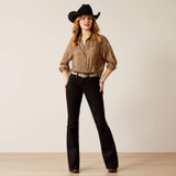 ARIAT PERFECT RISE ELLA BOOT CUT JEANS BLACK 10053533