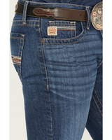 CINCH MENS IAN SLIM BOOTCUT DENIM JEANS MEDIUM WASH MB30736001