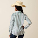 ARIAT KIRBY PRO SHIRT GREEN BAY STRIPE 10071467