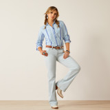 ARIAT WOMENS JORDYN LIGHT WASH PERFECT RISE DENIM JEANS 10058916