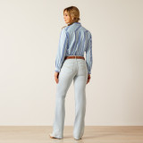 ARIAT WOMENS JORDYN LIGHT WASH PERFECT RISE DENIM JEANS 10058916