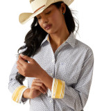 ARIAT KIRBY STRETCH SHIRT OCEAN GEO 10055270