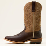 ARIAT PRESTON SQUARE TOE COWBOY BOOT ROASTED COFFEE 10074237