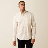 ARIAT MAX MODERN FIT SHIRT SANDSHELL GEO DRAW PRINT 10072729