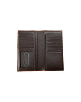 M&F 3D MENS BUCK STITCH RODEO WALLET BROWN D250017902
