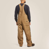 ARIAT MENS FR INSULATED OVERALL 2.0 BIB FIELD KHAKI 10023459