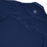 SAN JAC MENS LONG SLEEVE PEARL SNAP SHIRT NAVY COA-LS-NVY