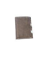 M&F ARIAT MENS CHEVRON PATCHWORK TRIFOLD WALLET A3563797