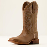 ARIAT COUNTY LANE WIDE SQUARE TOE NATURAL TAN 10074374