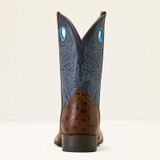 ARIAT KNOX WESTERN BOOT BROWN CROCODILE PRINT 10074192