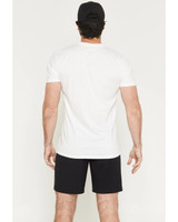 ROCK & ROLL MENS 8" SOLID STRETCH CHINO SHORTS BLACK BM68B08626