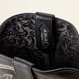 ARIAT CLASSIC CALLEN WIDE SQUARE TOE WESTERN BOOT BLACK 10063772