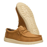 HEY DUDE WALLY PERF CLASSIC FLANNEL BONE BROWN/BOULDER TAN 45150-2LH