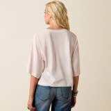 ARIAT WESTERN WANDERLUST T-SHIRT SEA SALT 10073511