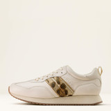 ARIAT RANCH RUNNER SHOE BRIGHT CREAM|GILDED LEOPARD 10074338