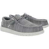 HEY DUDE WALLY STRETCH SOX GREY 41898-030