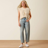 ARIAT COOL IT T-SHIRT OYSTER GREY 10073558