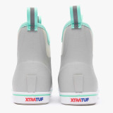 XTRATUF WOMENS ANKLE DECK BOOT GREY XWAB102