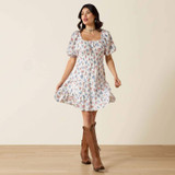 ARIAT JULIET DRESS FLORAL PRINT 10071133