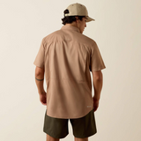 ARIAT PRINTED VENTTEK OUTBOUND FITTED SHIRT CARTOUCHE 10073427
