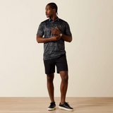 ARIAT ALL OVER PRINT POLO WHITE MULTI GEO PRINT 10076068