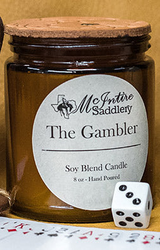 MCINTIRE 8OZ CANDLE GAMBLER