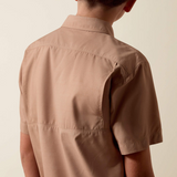 ARIAT PRINTED VENTTEK OUTBOUND CLASSIC FIT SHIRT KHAKI 10073420