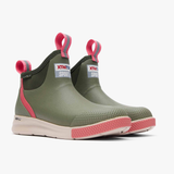 XTRATUF WOMENS ANKLE DECK BOOT SPORT OLIVE ADSW302