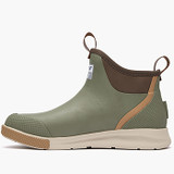 XTRATUF MENS ANKLE DECK BOOT SPORT OLIVE ADSM300