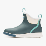 XTRATUF WOMENS ANKLE DECK BOOT SPORT STORMY BLUE XADSW109