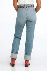 CINCH QUINN BAREBACK JEANS LIGHT STONEWASH CB74654001