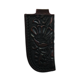 TRENDITIONS FLORAL TOOLED KNIFE SHEATH BROWN 2512395379