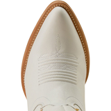 ARIAT BEAUX 13" J TOE WESTERN BOOTS IVORY PEARL/GOLD 10080308