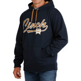 CINCH FLEECE LOGO PULLOVER HOODIE NAVY MWK1206036