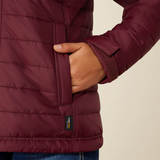 ARIAT REBAR CORDURA RIPSTOP LIGHTWEIGHT INSULATED JACKET WINE 10079011