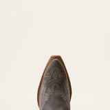 ARIAT CASANOVA X TOE WESTERN BOOT ASH SUEDE 10080419