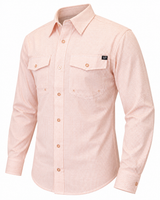 +LP RUST CHECK BUTTON LONG SLEEVE