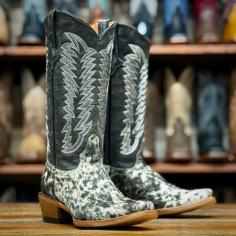 TANNER BLACK & WHITE COWHIDE TML205365