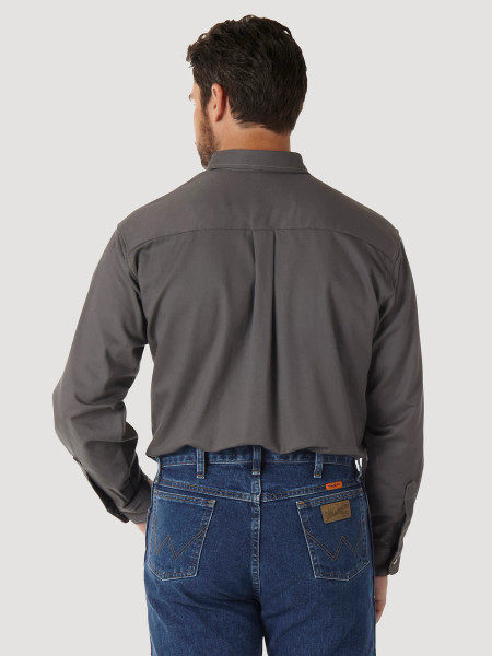 WRANGLER FR LS BUTTON DOWN GREY FR3W5GY