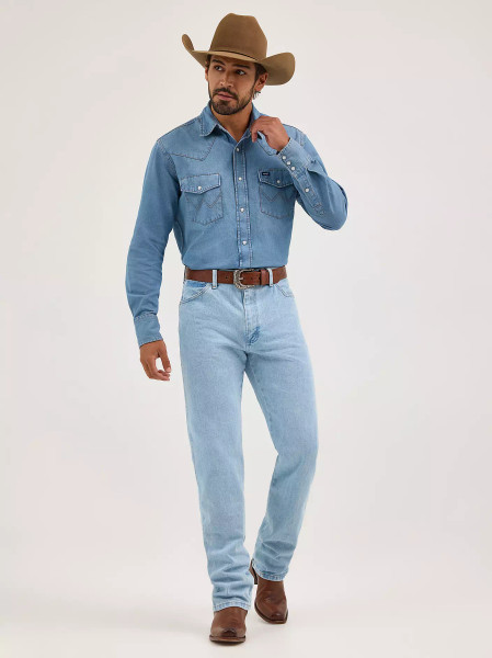 WRANGLER DENIM SNAP WORK SHIRT 70127SW