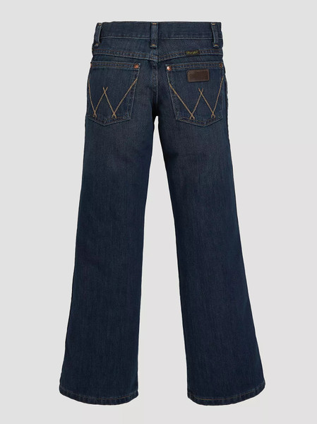 WRANGLER BOYS RETRO RELAXED BOOTCUT JEAN NIGHT SKY BRT20NS