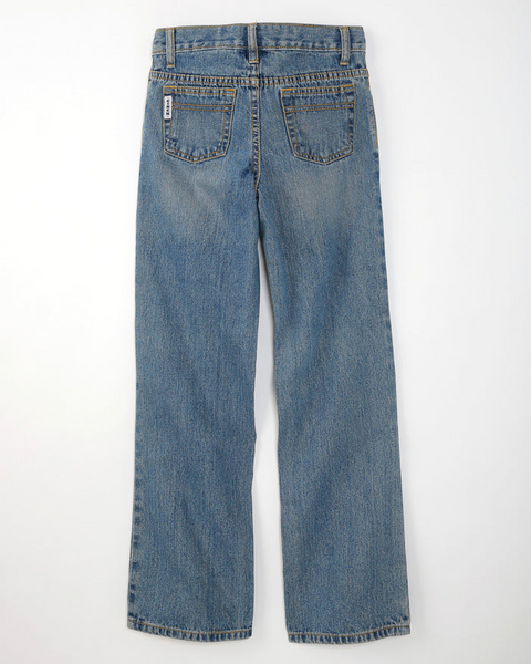 CINCH BOYS WHITE LABEL DENIM MEDIUM STONEWASH MB12881001