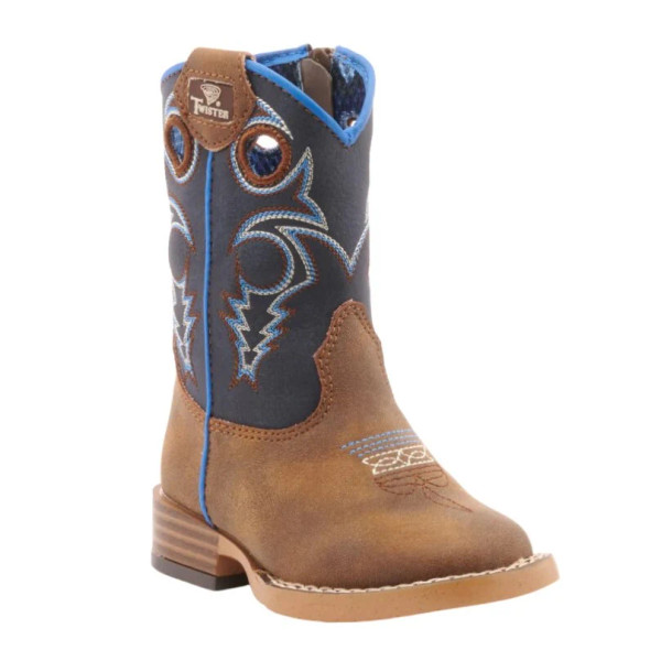 M&F TWISTER BEN TODDLERS BOOT NAVY/BROWN 443001202